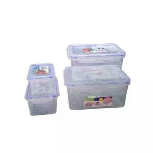 Air Tight Lock Food Container (Set Of 4)