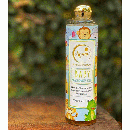 Avani 100% Pure and Natural  Baby massage oil 200ml