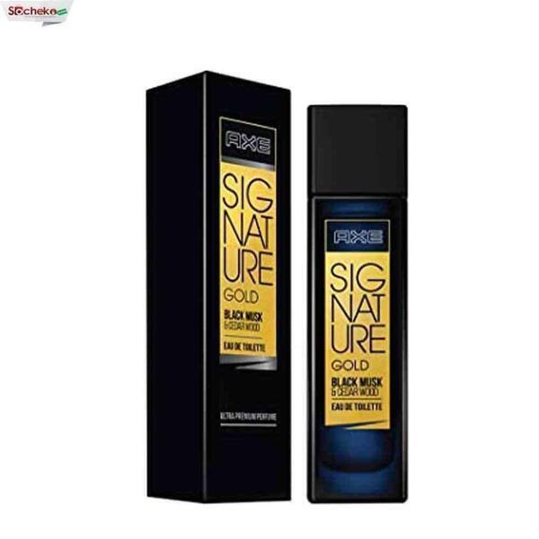 AXE Signature Gold Black Musk and Cedar Wood Perfume - 80ml