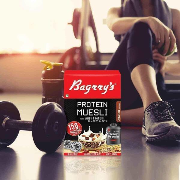 Bagrrys Protein Muesli 500 Gm Box