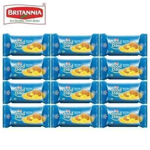 Britannia Good Day Butter 75gm ( Pack Of 12)