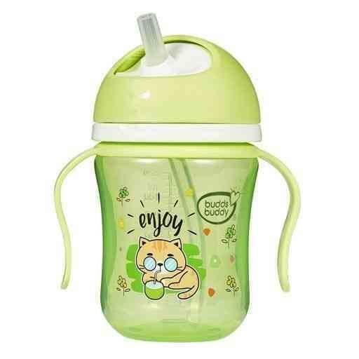 BUDDSBUDDY(220ML) SOFTY STRAW SIPPER CUP (1PC)