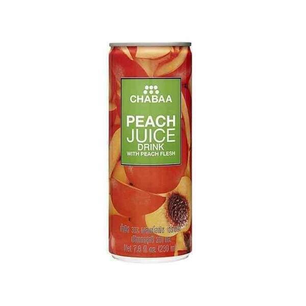 Chabaa Peach Can juice 230ML