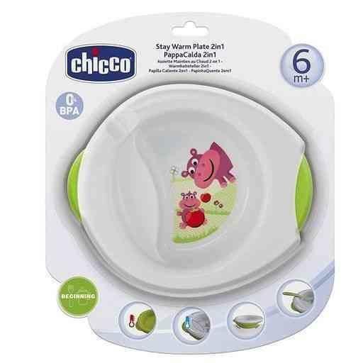 Chicco STAY WARM PLATE 2 IN 1 6M+-8003670879923
