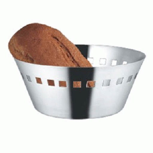 De Stellar Stainless Steel Bread Basket Small