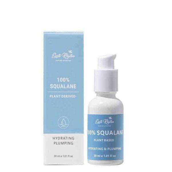 Earth Rhythm 100% Plant Derived Hydrating & Plumping Squalane 30 ml