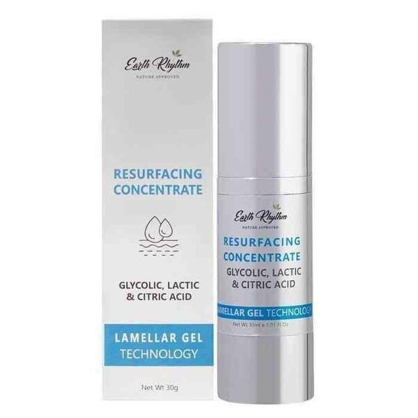 Earth Rhythm Resurfacing Concentrate With Glycolic, Citric & Lactic Acid 30 ml