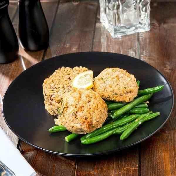 Flat Plate Round 21cm Black Set Of 6pcs