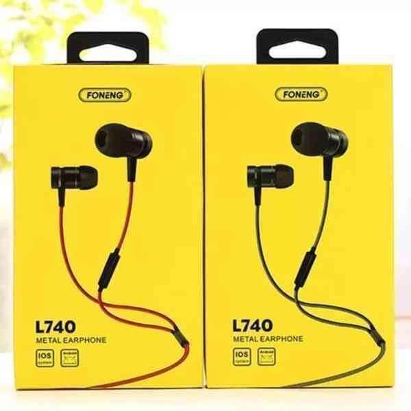 Foneng L740 Metal Ear Phone