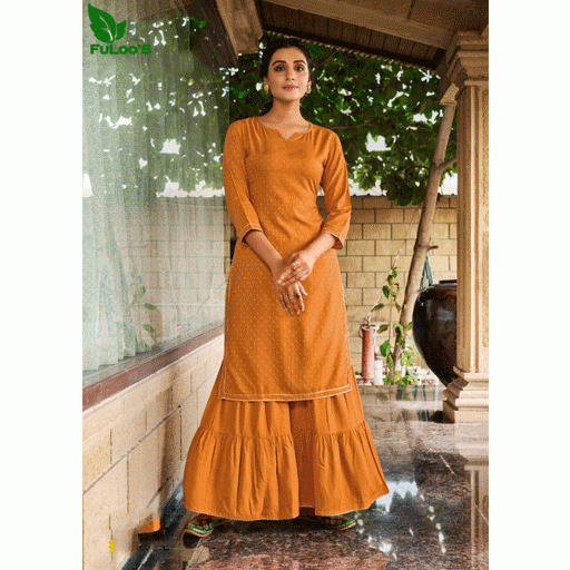 FuLoo’s GL Freedom Kurti Set in Sharara #03