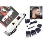 Geemy GM-6008 Hair Clipper Rechargeable Electric LCD Display Trimmer