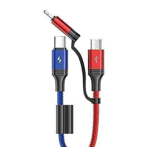 JOYROOM S-M376 Family Series Data Cable Aluminum Alloy Braid in 1.314M (Multi Colors)