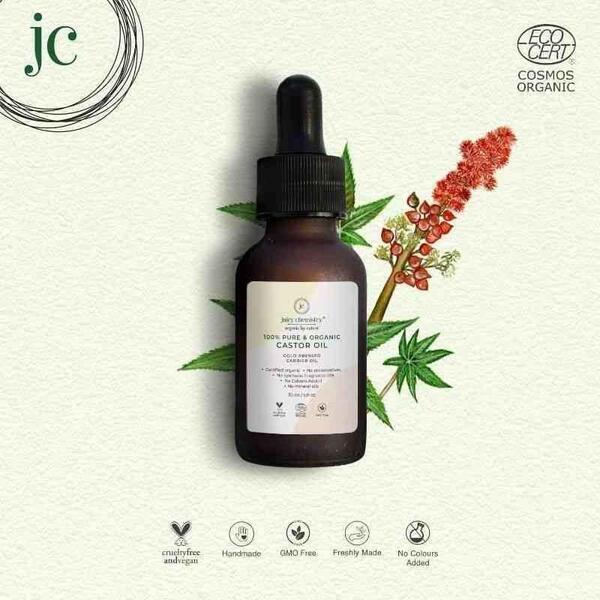 Juicy Chemistry Cold Pressed Castor Oil 30 ml
