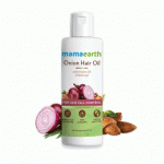 Mamaearth Onion Oil For Hair Regrowth & Fall Control With Redensyl 150ml