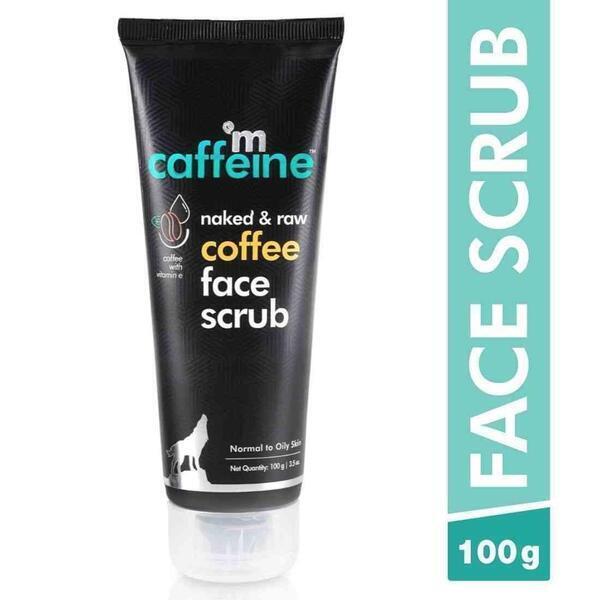mCaffeine Naked & Raw Coffee Face Scrub 100 g