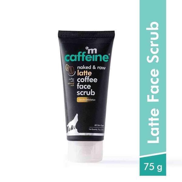 mCaffeine Naked & Raw Latte Coffee Face Scrub 75ml
