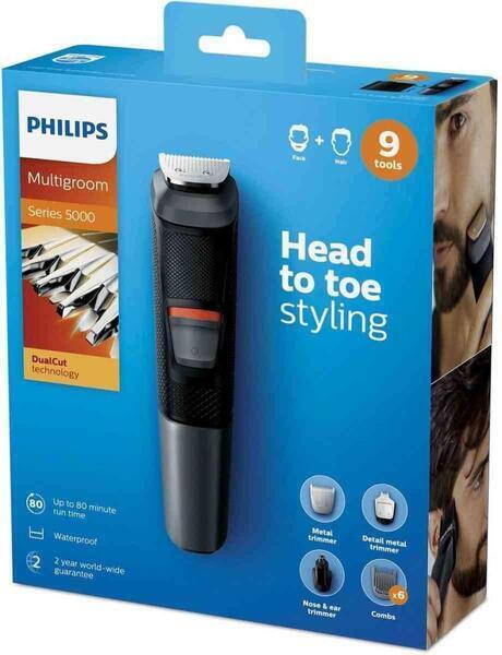 Multigroom series 5000 9-in-1, Face and Hair Trimmer MG5720/15
