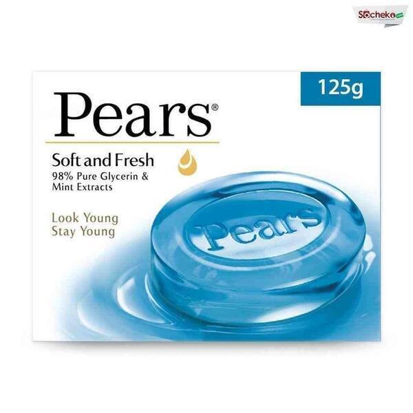 Pears Soft And Fresh Bathing Bar - 125g