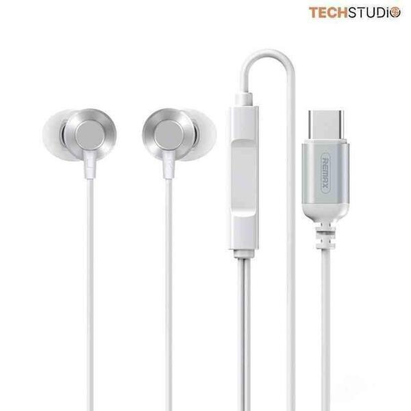 REMAX Type-C Metal Wired Earphone for music & call RM-512a