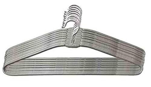 Stainless Steel Clothes Hanger Set 10Pcs
