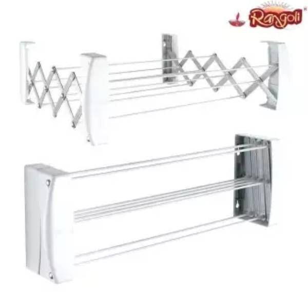 Stainless Steel Wall Mounted Cloth Dryer (5 Rods - 100 cms)