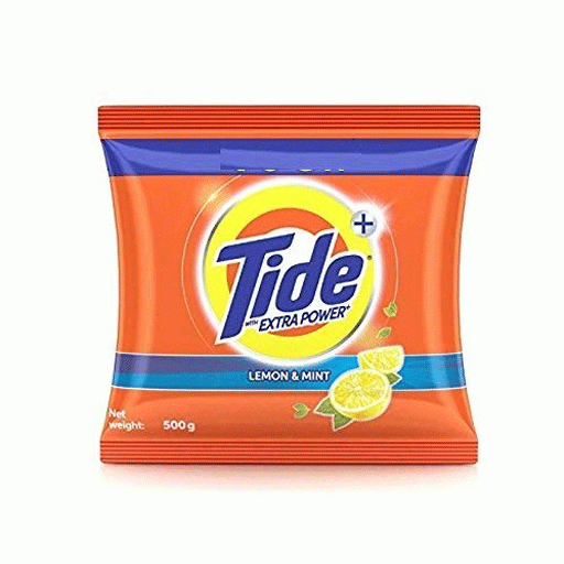 Tide Plus Lemon and Mint Detergent Washing Powder 500gm