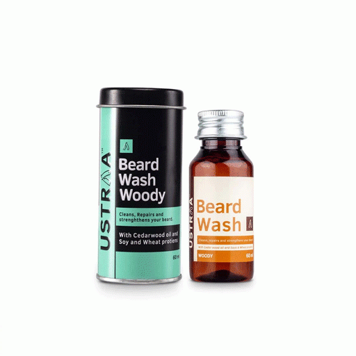 Ustraa Beard Wash Woody 60 ml