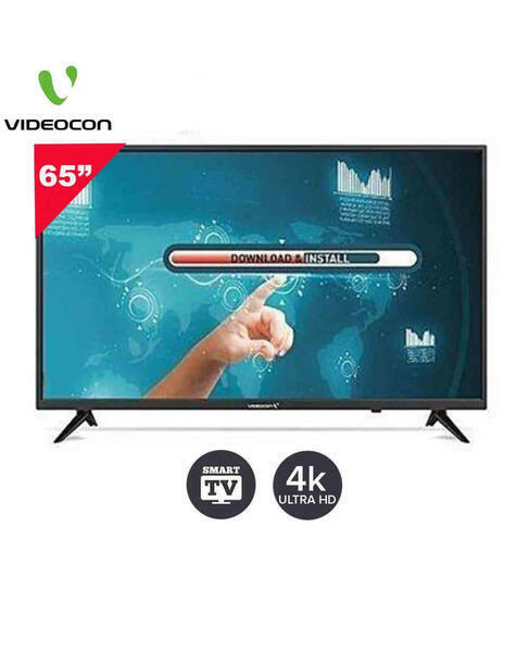 Videocon UHDTV65708S 65″ 4K Ultra HD Android Smart LED TV (With Voice Remote)