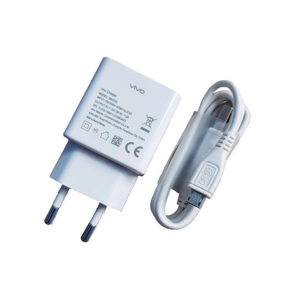 vivo qualcomm 5v 2a or 9v 2a bk0720 fast travel adaptor with fast charging micro usb data sync cable set