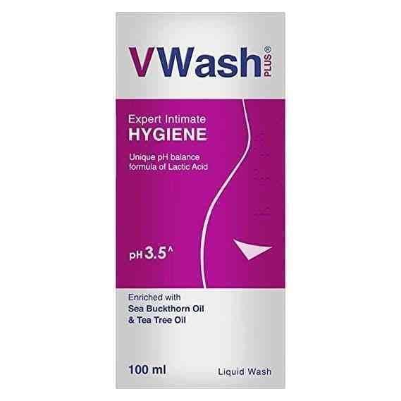 VWash Intimate Hygiene Liquid Wash Pack of 2 -100ML Each