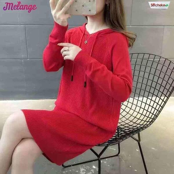 Woolen Long One Piece