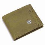 Hammonds Flycatcher RFID Protected Moss Green Vintage Leather Wallet For Men