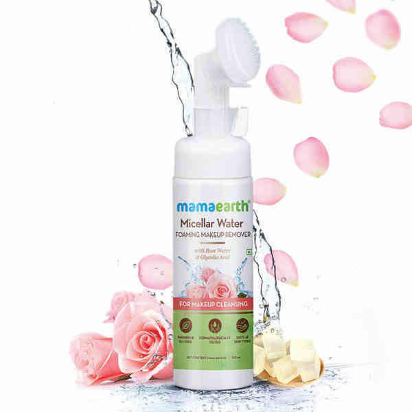 Mamaearth Micellar Water Foaming Makeup Remover 150 ml