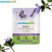 Mamaearth Retinol Bamboo Sheet Mask with Retinol & Bakuchi