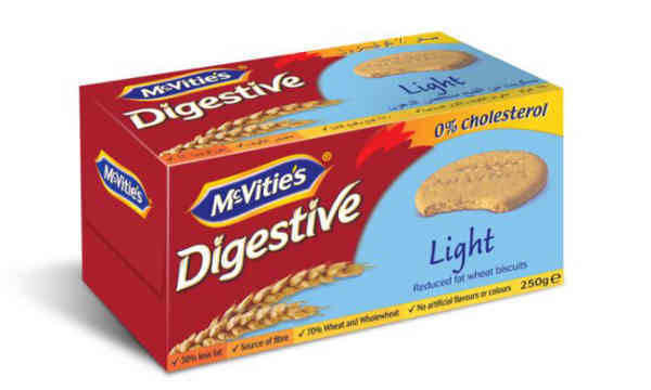 McVities Digestive Light 250gm