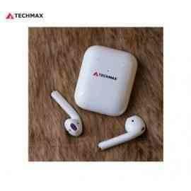 Techmax TM1 Earbuds With Wireless Charging | Mobile Accessories