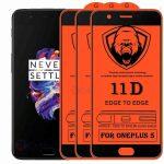 11D Full Cover Tempered Glass For OnePlus 5