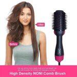 2 In 1 One Step Hair Dryer And Styler Hot Air Brush Hair Straightener Comb Curling Rotating Rollers Hair Brush With Blower Volumizer Hair Styling Tools By Shippr