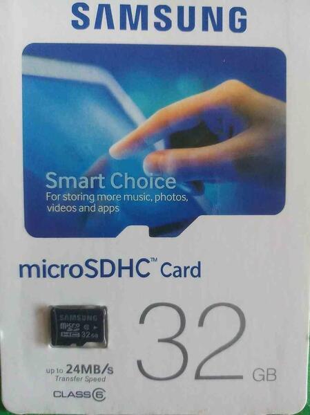 32GB Class 10 MicroHDSC Card Speed Upto 24MB/s Memory Card