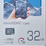 32GB Micro SD Class 10 (High Speed) Memory Card