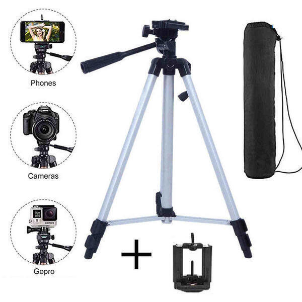 330A Aluminium Portable Tripod For Digital Camera,Mobile,Ring Light