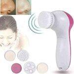 5 In 1 Beauty Care Face Massager For Facial Blackhead Removing Exfoliating And Massaging