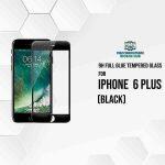 9H Full Glue 5D Glass for iPhone 6 Plus Black