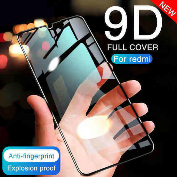 9h Full Glue Tempered Glass For Redmi Note 8 Pro