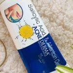 Acne Derma Gentle Face Wash Gel, Salicylic acid and Allantoin Gel, 60 gm