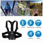 Adjustable Chest Body Harness Belt Strap Mount For Gopro Hero 8 7 6 5 Dji Osmo