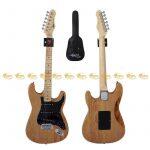 Aiersi Solid Mahogany Body ST Style Electric Guitar Model ST-MB