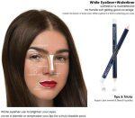 Artista - 24h Khol Kajal™ for Eyeliner + Waterliner, Waterproof & Superstay, 995 White With Free Lipliner By Genuine Collection