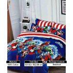 Avengers Bedsheet With Pillow Covers