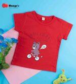 Baby Cute Happy the Boby Bear Print Tee